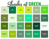 160 Shades of Green: Color Names, Hex, RGB, CMYK Codes